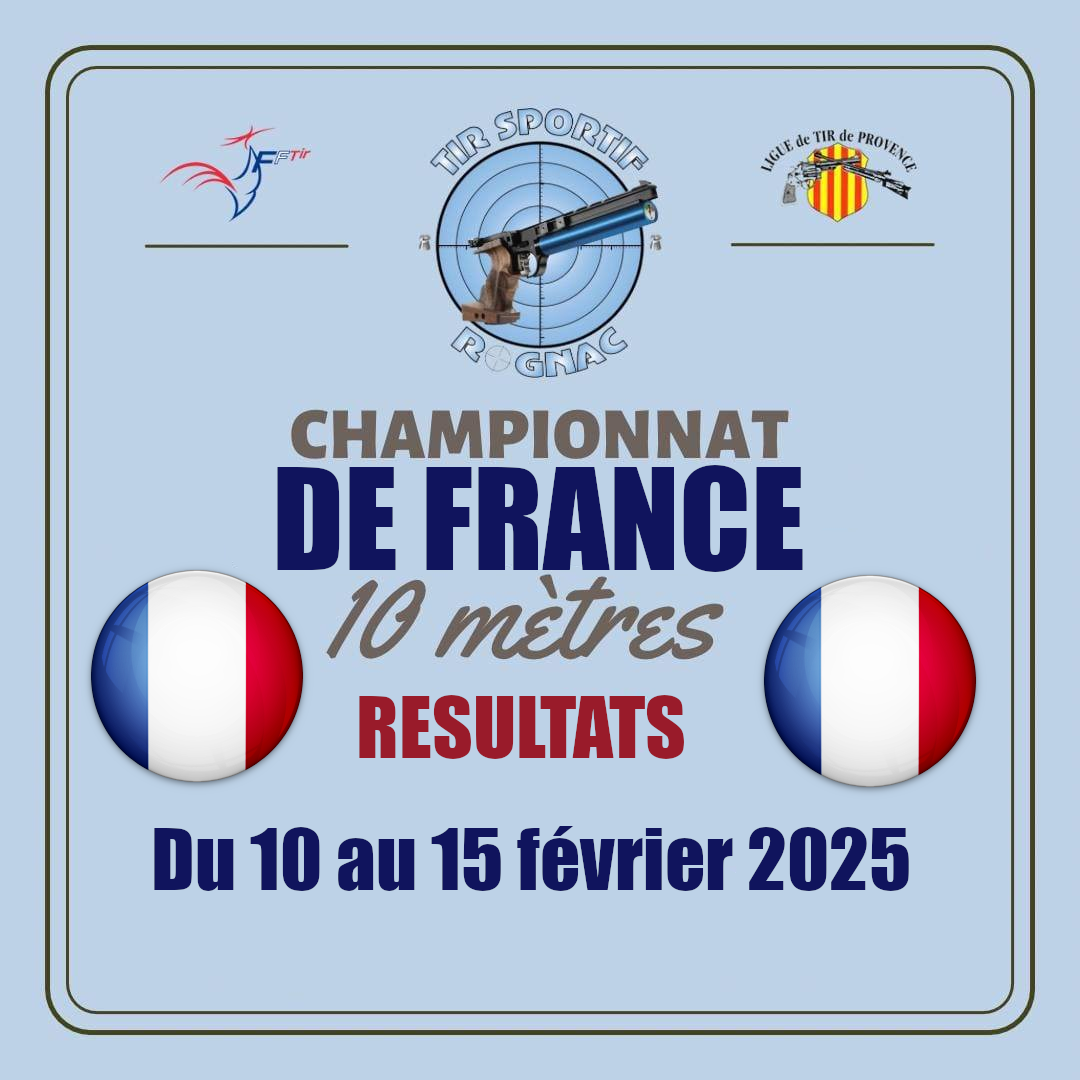 Résultats CDF 10/18M 2025 – Cadets/Juniors/Adultes