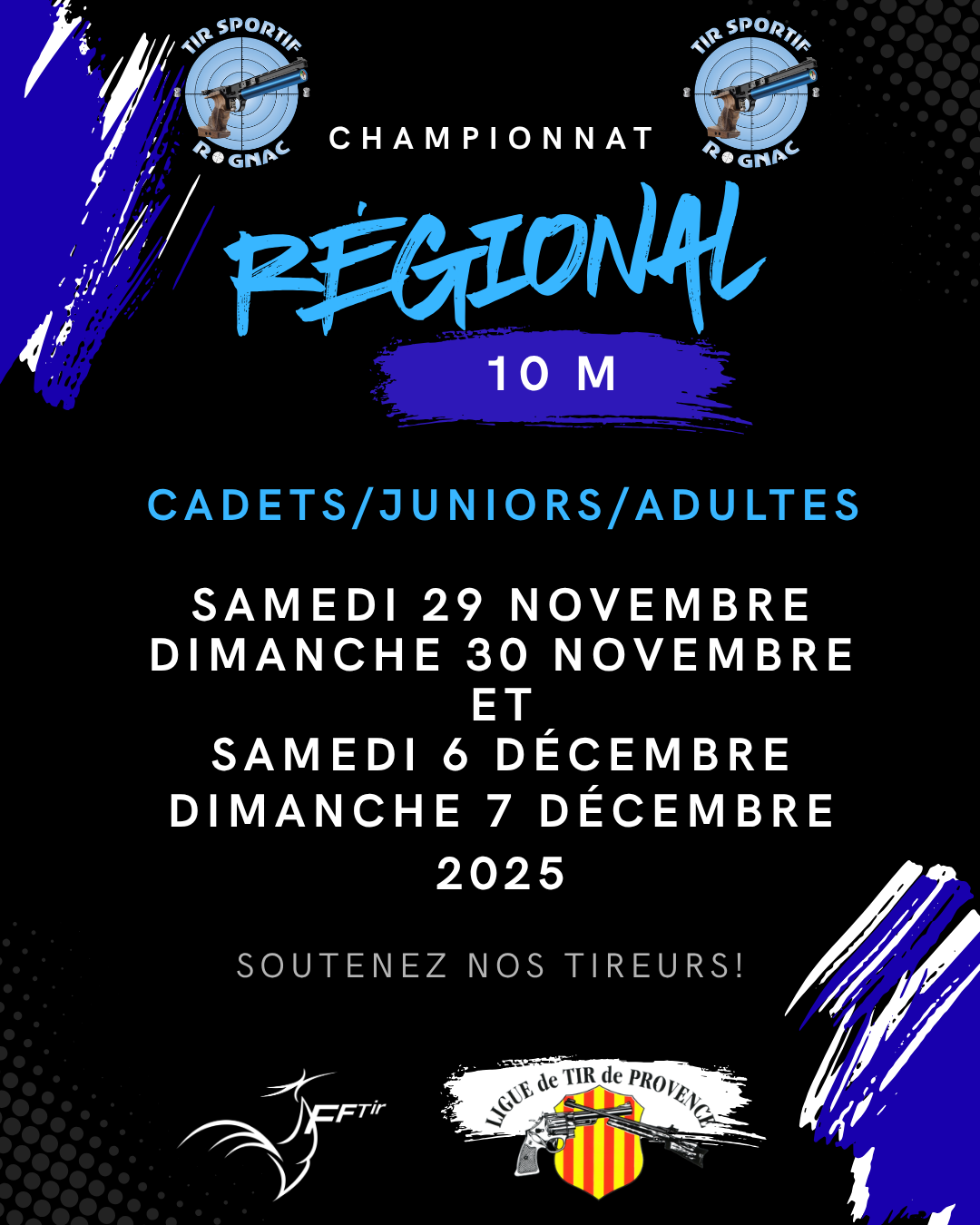 Championnat régional 10M – Cadets/Juniors/Adultes