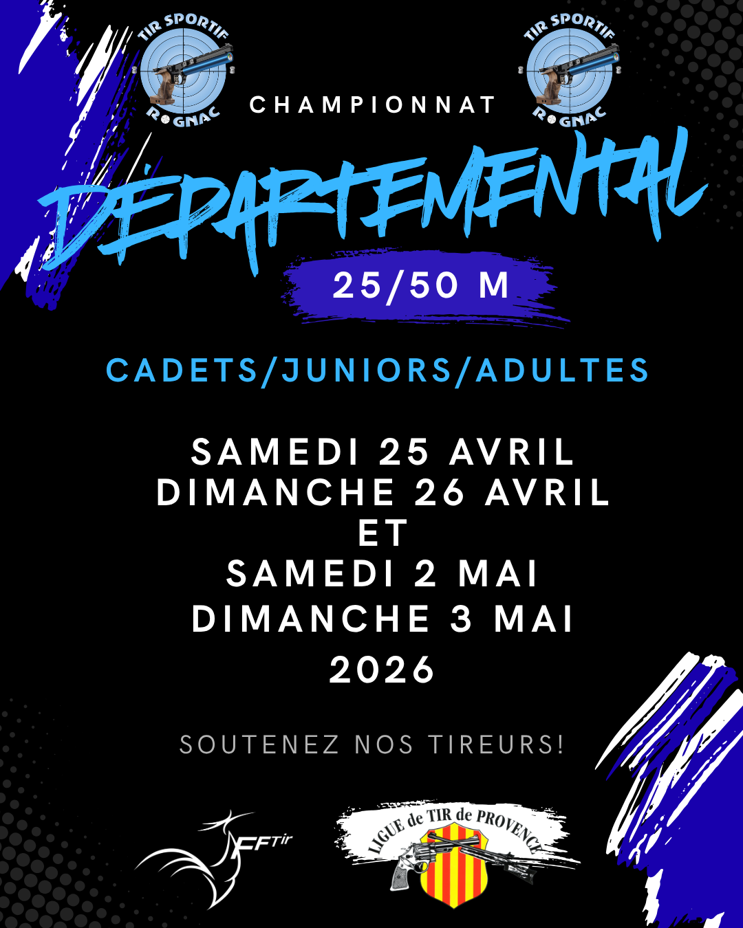 Championnat départemental 25/50M